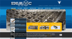 Desktop Screenshot of edilbloc.com